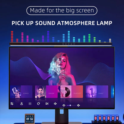 Computer Monitor Light Bar RGB Music Rhythm Gaming