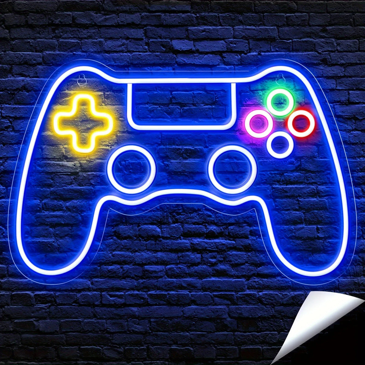 Gamer Neon Sign - Game Controller LED Neon Light