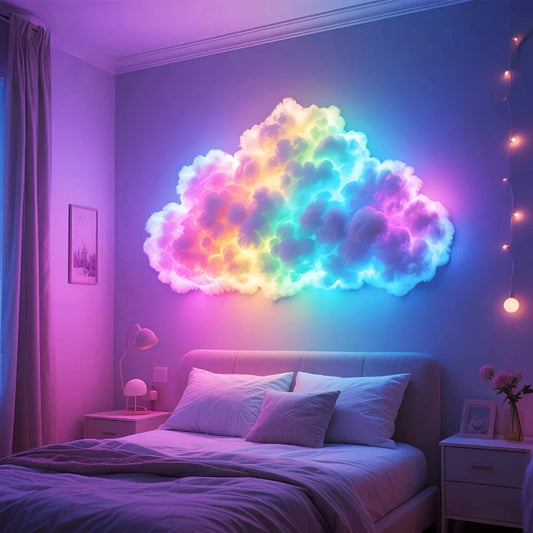 DIY 3D Thunder Cloud LED Decor Light Kit