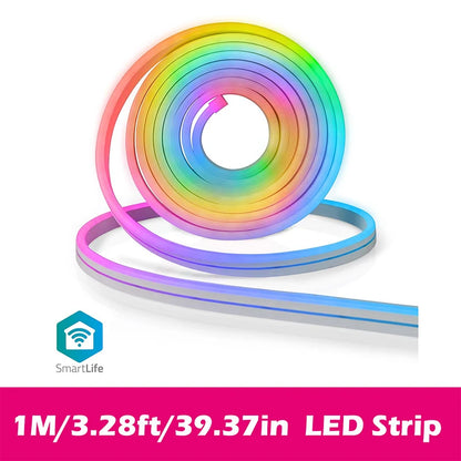 RGBIC Neon Rope Lights Tuya App Gaming Room