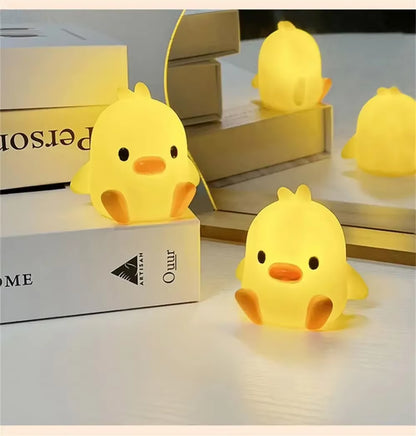 Duck Night Light - Cute Cartoon Animal Lamp